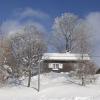 Maison dans la neige